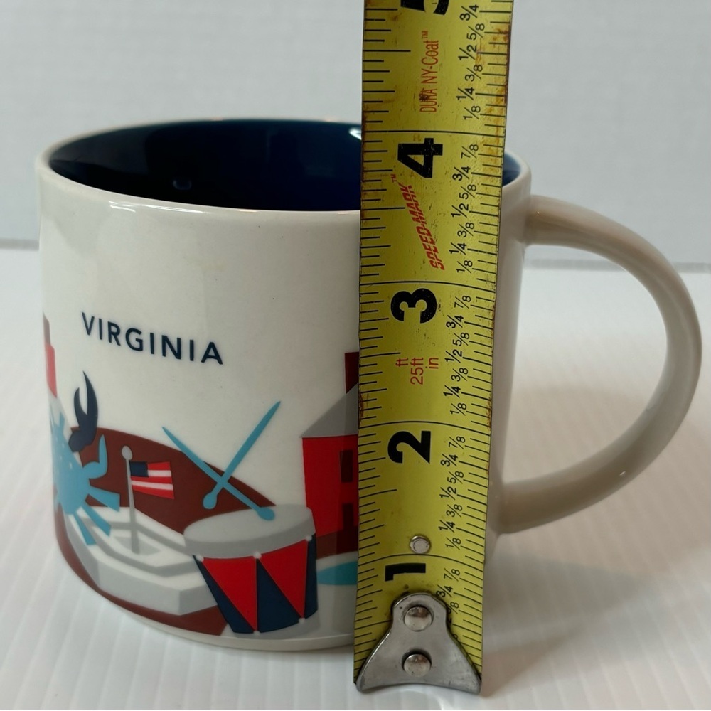 Starbucks Virginia 14 oz Mug You Are Here 2014 Collector Series Coffee Cup - Picture 7 of 8